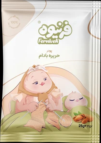 ساشه‌ی حریره بادام