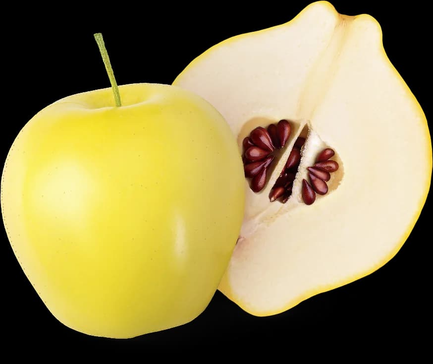 سیب زرد و نیمه‌ی بِه